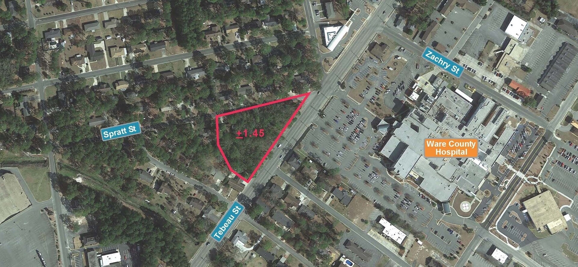 601-619 Spratt St, Waycross, GA for sale Primary Photo- Image 1 of 1