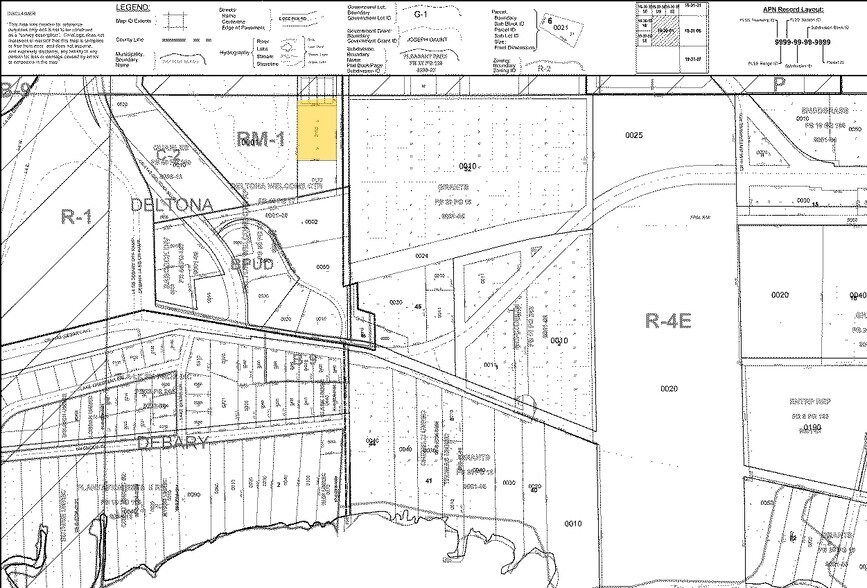 530 Belltower Ave Deltona FL - 530 Belltower Ave Deltona FL Plat Map 3 Large 