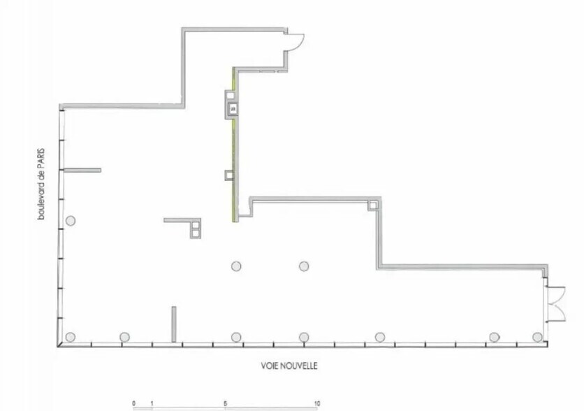 Retail in Marseille for lease - Floor Plan - Image 3 of 3