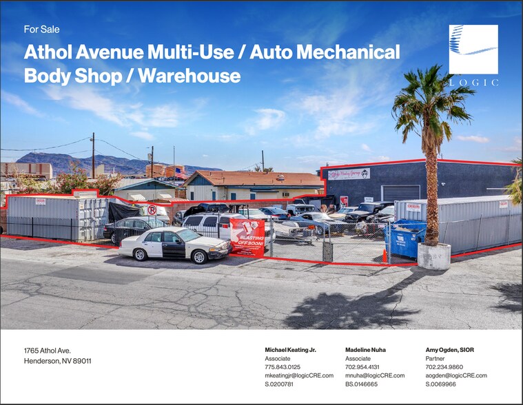 1765 Athol Ave, Henderson, NV for sale - Building Photo - Image 1 of 15