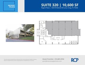 1304 W Walnut Hill Ln, Irving, TX for lease Floor Plan- Image 1 of 6