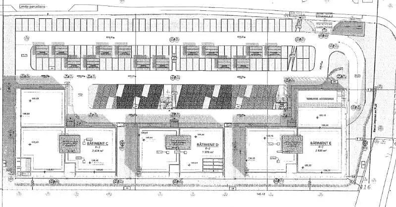 Office in Aix-en-Provence for lease - Site Plan - Image 3 of 4
