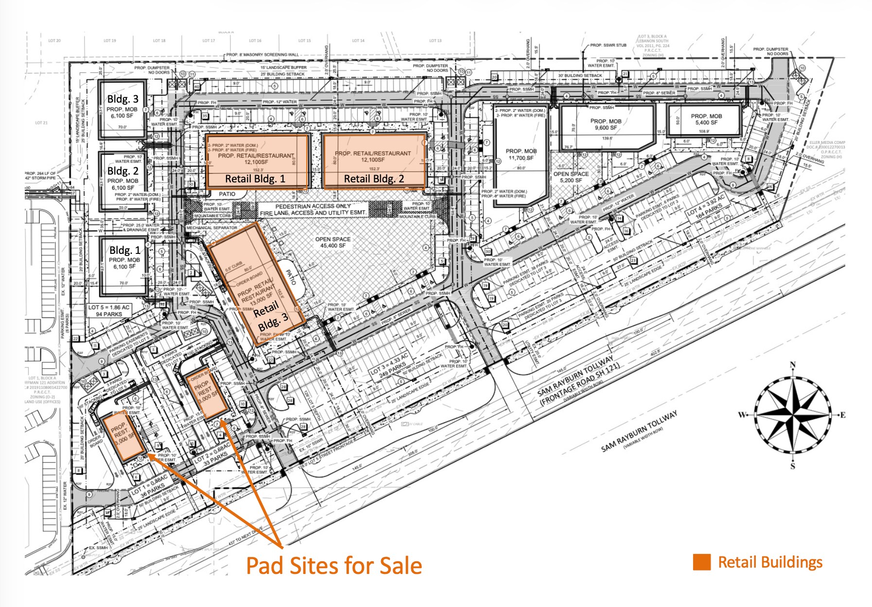 11750 State Highway 121, Frisco, TX for lease Site Plan- Image 1 of 2