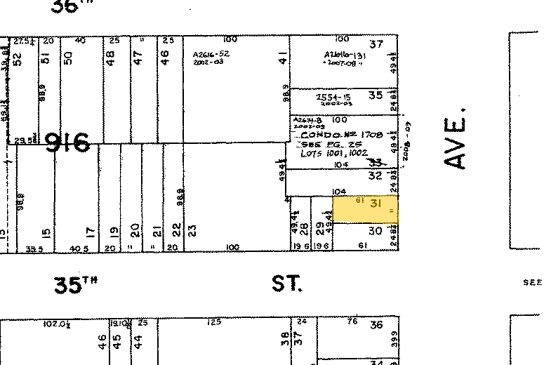 643-645 Second Ave, New York, NY for lease - Plat Map - Image 2 of 4