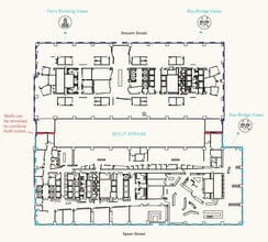 1 Market St, San Francisco, CA for lease Floor Plan- Image 1 of 2