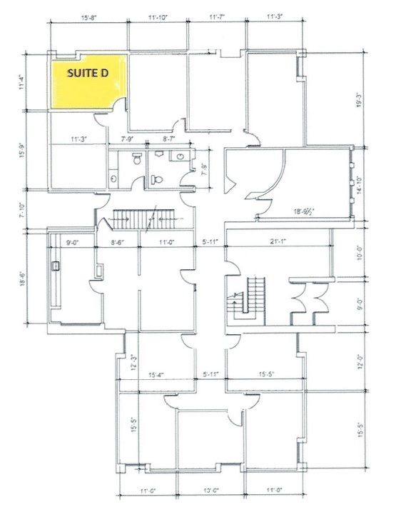 44 First St, Mount Clemens, MI for lease Floor Plan- Image 1 of 2