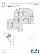 55 Merchant St, Honolulu, HI for lease Floor Plan- Image 1 of 1