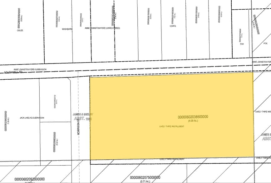 11127 Shady Trl, Dallas, TX for sale - Plat Map - Image 2 of 5