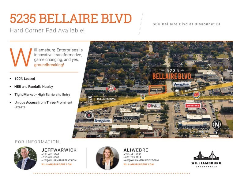 5235 Bellaire Blvd, Bellaire, TX for sale - Building Photo - Image 1 of 1