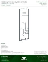 23382 Madero, Mission Viejo, CA for lease Floor Plan- Image 1 of 1