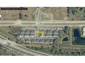 6912 W Linebaugh Ave, Tampa, FL - aerial  map view