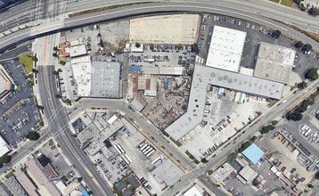 124-130 W Beach Ave, Inglewood, CA - AERIAL map view
