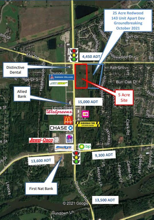 Orchard Rd & Mill Rd, Oswego, IL 60543