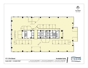 171 17th St NW, Atlanta, GA for lease Site Plan- Image 2 of 2