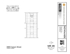 3848 W Carson St, Torrance, CA for lease Floor Plan- Image 1 of 1