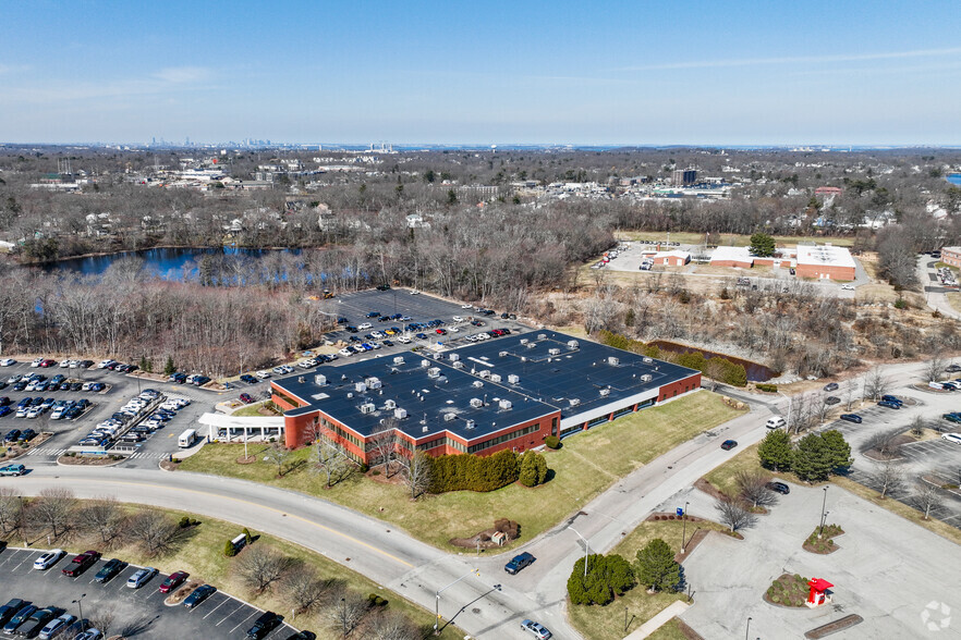 90 Libbey Industrial Pky, Weymouth, MA for lease - Aerial - Image 3 of 4