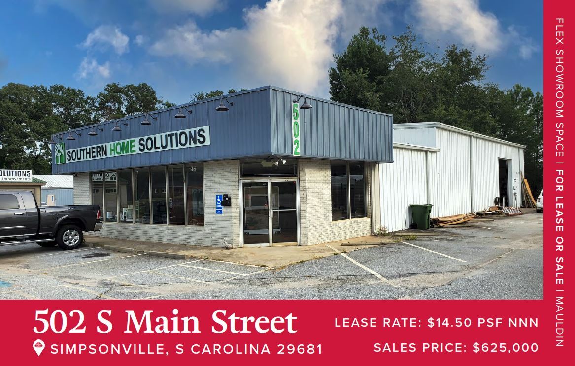 502 S Main St, Mauldin, SC for sale Building Photo- Image 1 of 1