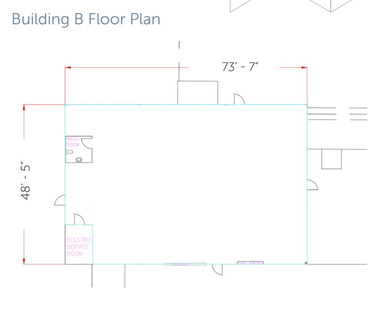 770 Pandora Av E, Winnipeg, MB for lease Floor Plan- Image 1 of 1