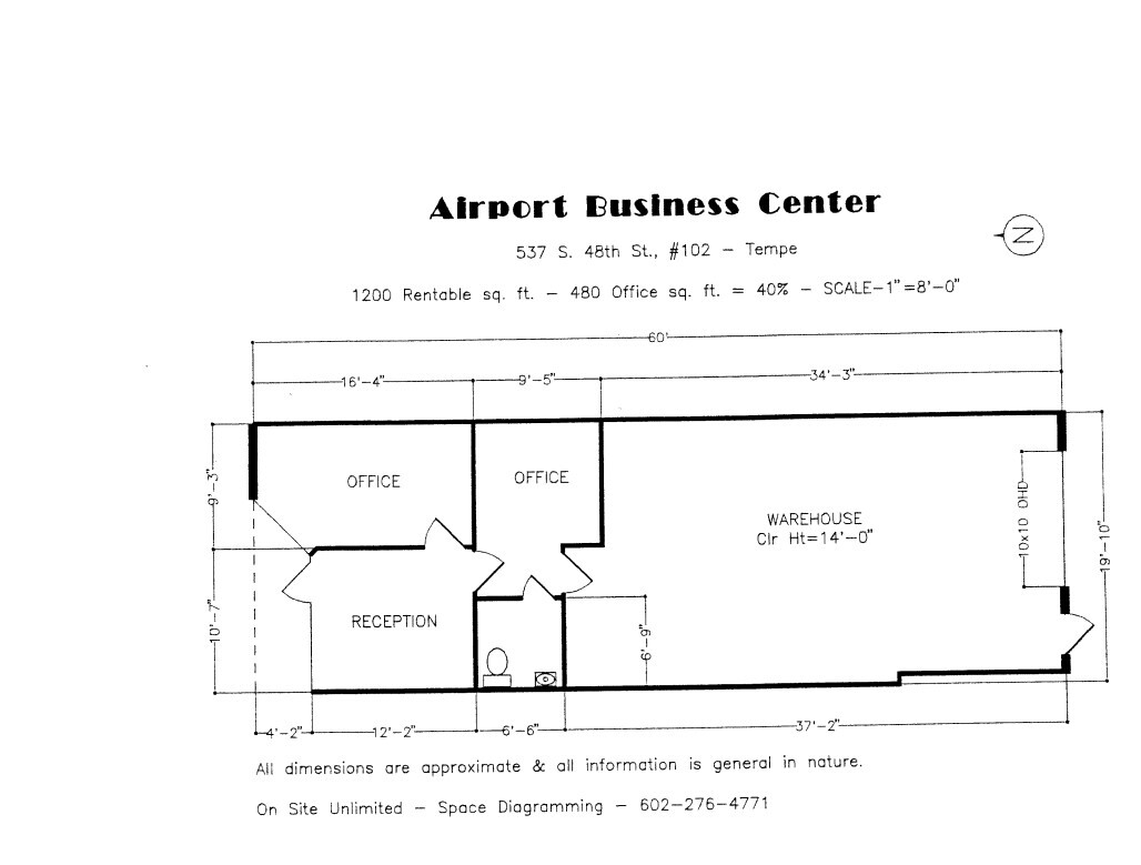 637 S 48th St, Tempe, AZ for lease Floor Plan- Image 1 of 1