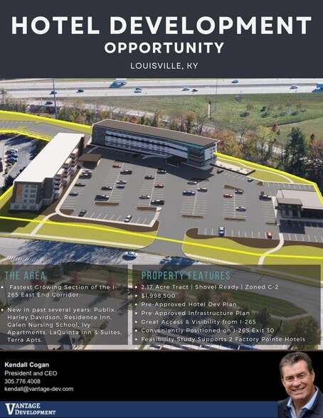 13000 Factory Ln, Louisville, KY for sale - Aerial - Image 1 of 9