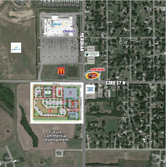 SW/C Meridian & 53rd St North, Wichita, KS 67204 Meridian & 53rd St. North Development Land
