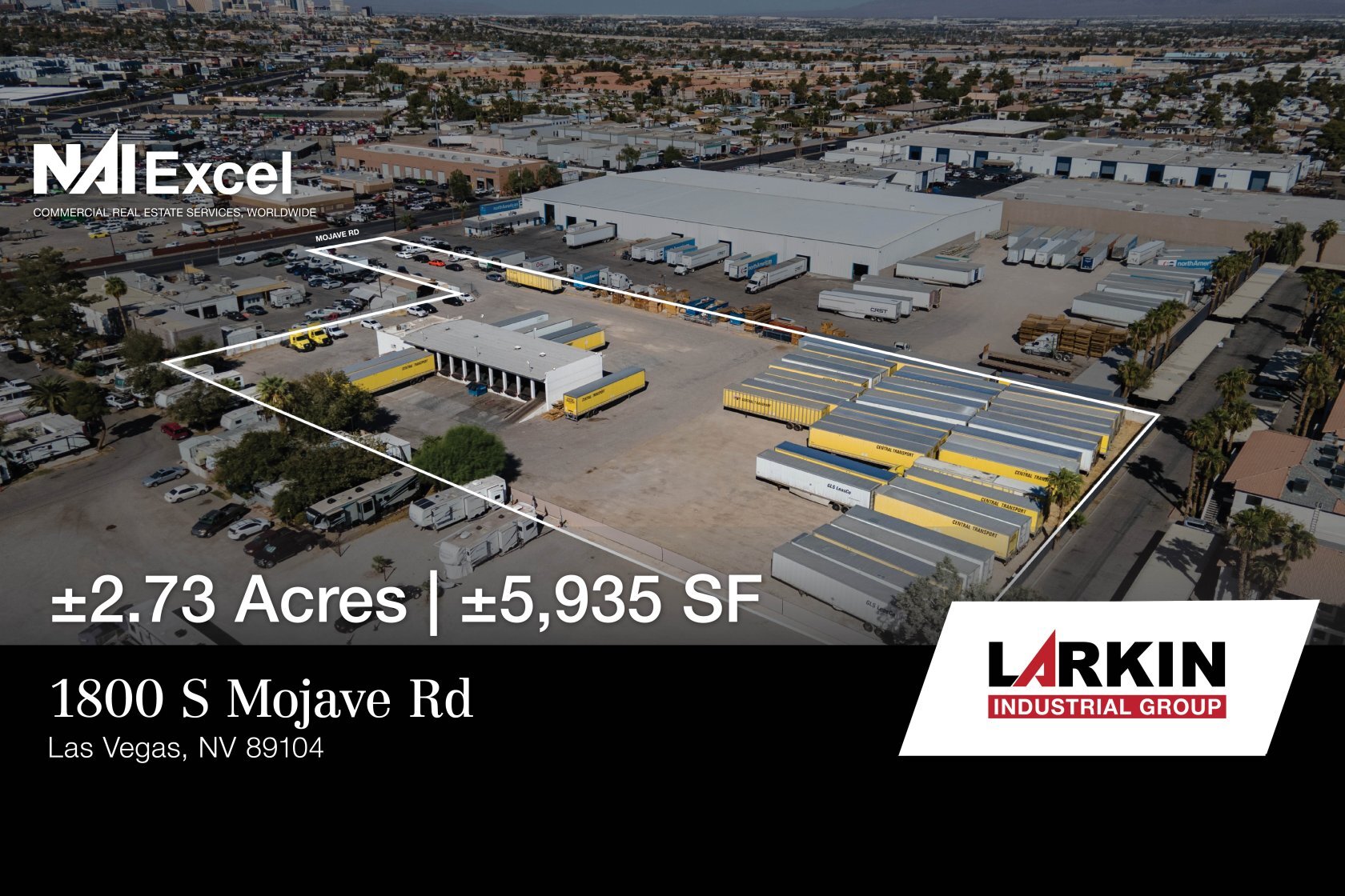 1800 S Mojave Rd, Las Vegas, NV for lease Aerial- Image 1 of 13