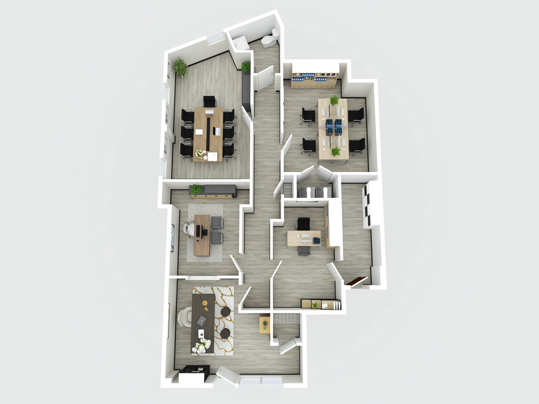 3235-3345 Vollmer Rd, Flossmoor, IL for lease Floor Plan- Image 1 of 2