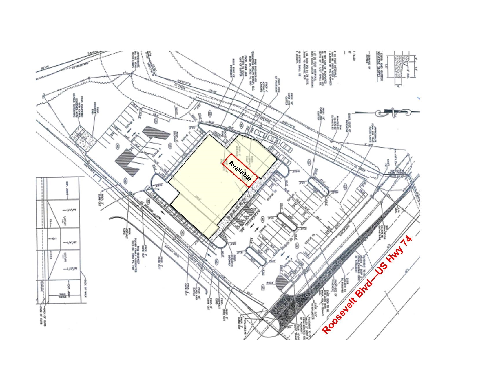 2515 W Roosevelt Blvd, Monroe, NC for sale Site Plan- Image 1 of 1