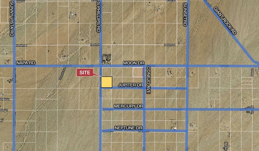 Jupiter Dr, Joshua Tree, CA for sale - Primary Photo - Image 1 of 1