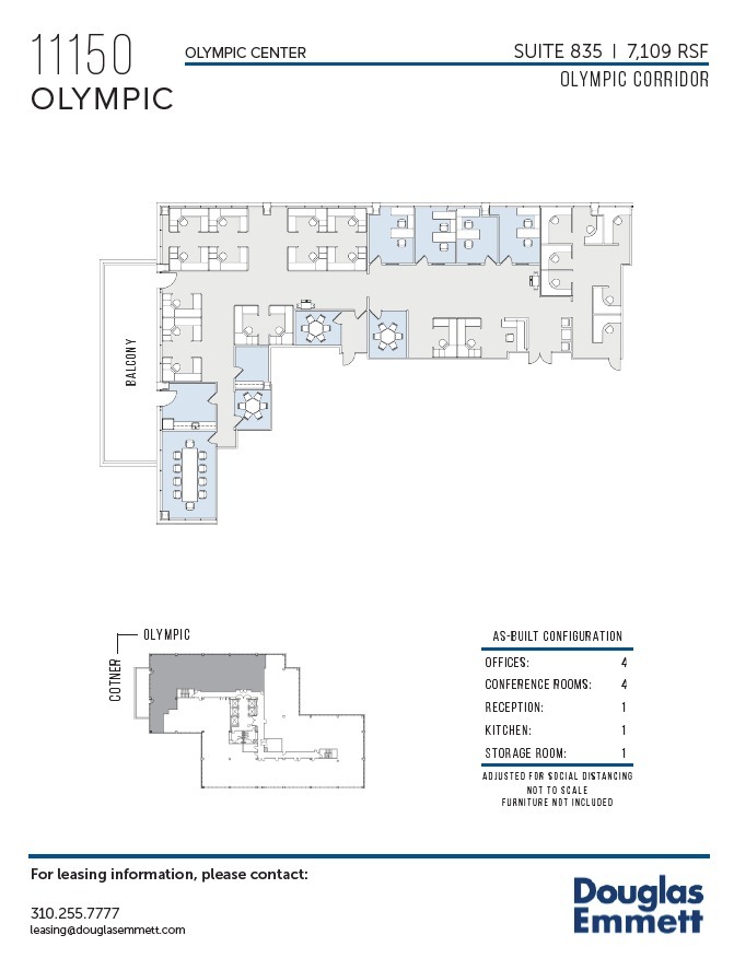 11150 W Olympic Blvd, Los Angeles, CA for lease Floor Plan- Image 1 of 1