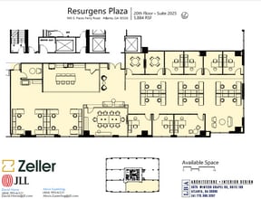 945 E Paces Ferry Rd NE, Atlanta, GA for lease Floor Plan- Image 1 of 1
