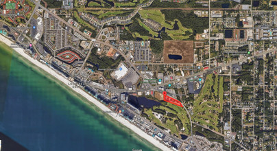 9823 Thomas Dr, Panama City Beach, FL - aerial  map view - Image1