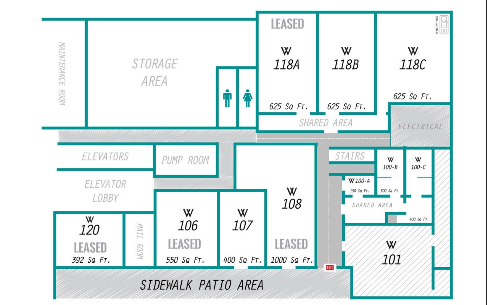 620 Peachtree St NE, Atlanta, GA for lease Floor Plan- Image 1 of 1