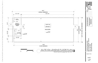 4043 E Trinity Mills Rd, Dallas, TX for lease Floor Plan- Image 2 of 2