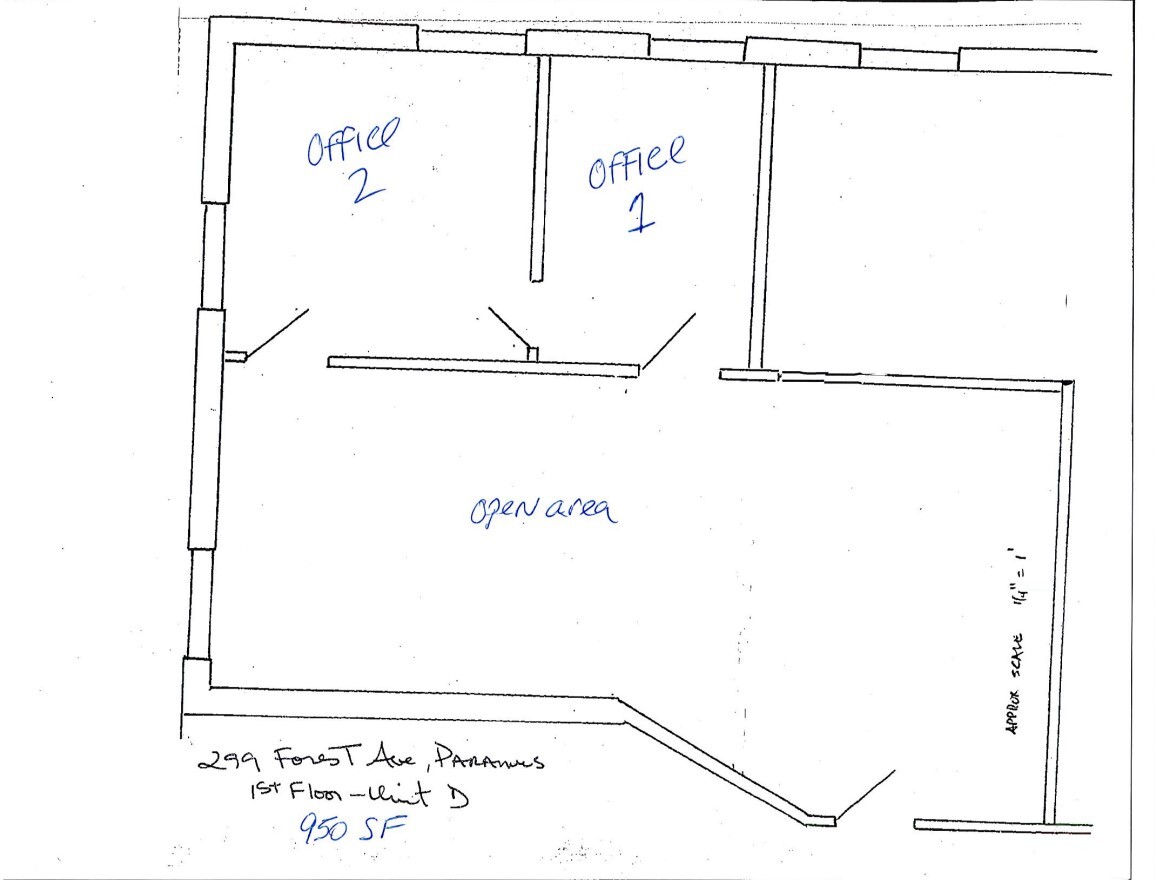 299 Forest Ave, Paramus, NJ for lease Floor Plan- Image 1 of 1