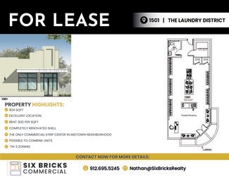 More details for 1501 Paulsen St, Savannah, GA - Office/Retail for Lease