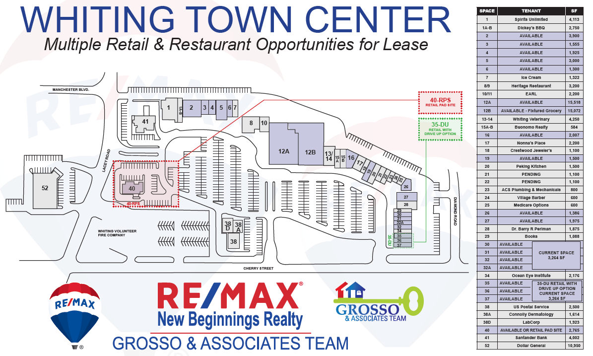 108200 Lacey Rd, Whiting, NJ 08759 Whiting Town Center