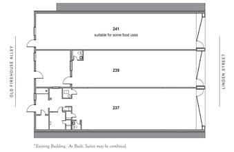 237-241 Linden St, Fort Collins, CO for lease Floor Plan- Image 2 of 2