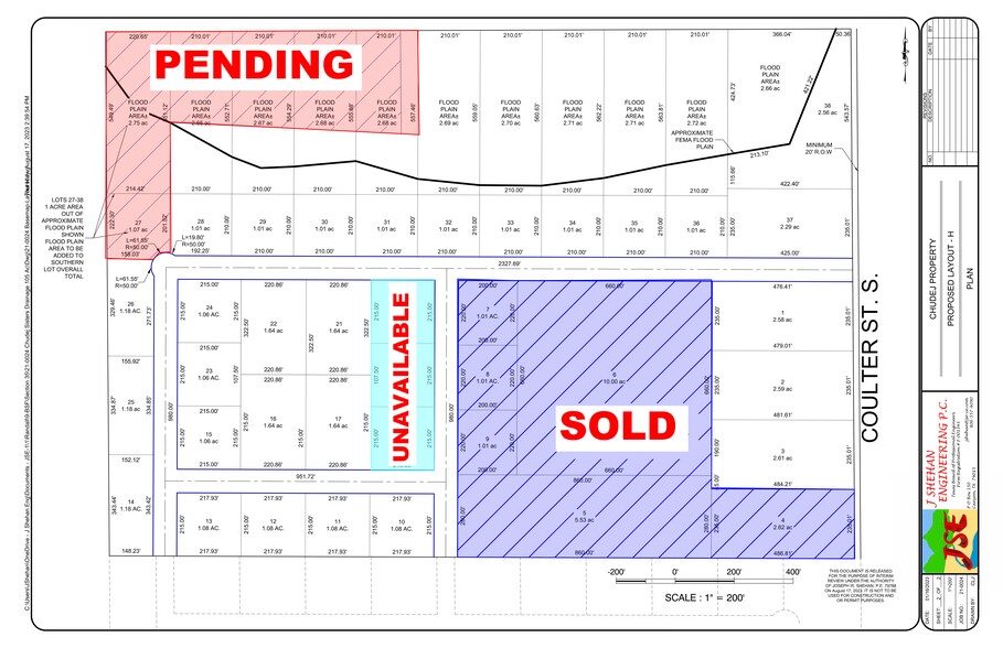 Coulter Street, Amarillo, TX for sale - Site Plan - Image 2 of 2