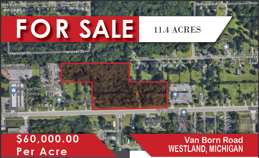 0 Van Born Rd, Westland, MI for sale - Primary Photo - Image 1 of 1