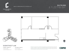 2850 E Camelback Rd, Phoenix, AZ for lease Floor Plan- Image 2 of 2