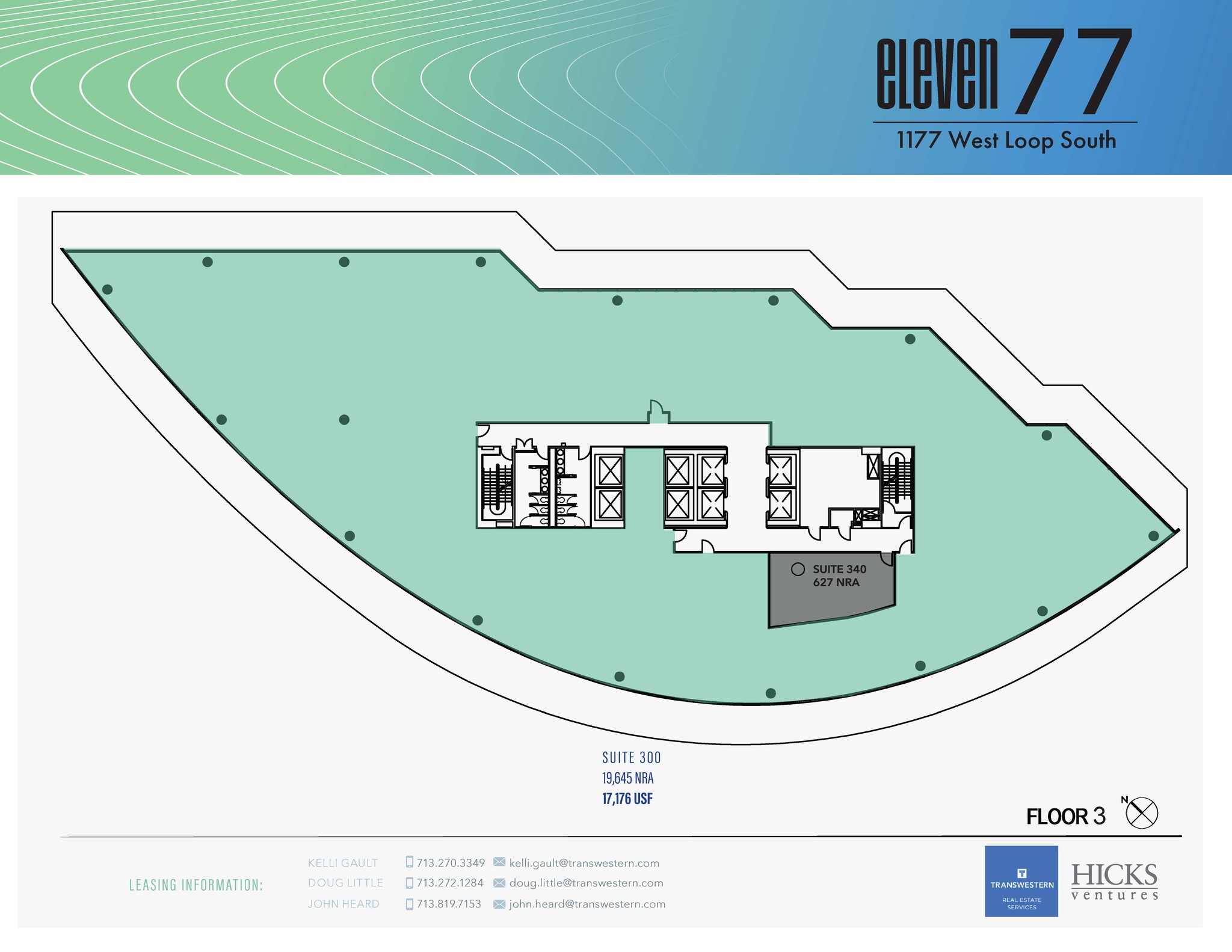 1177 West Loop S, Houston, TX for lease Floor Plan- Image 1 of 3