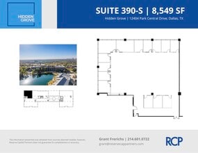 12404 Park Central Dr, Dallas, TX for lease Floor Plan- Image 2 of 3
