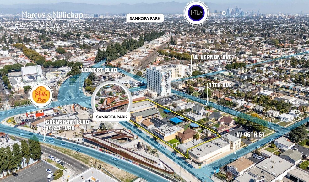 4466-4518 Crenshaw Blvd, Los Angeles, CA for sale - Building Photo - Image 3 of 15