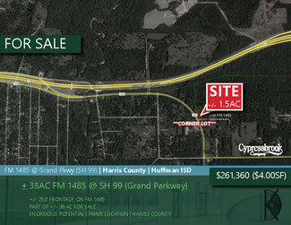 More details for 31888 FM 1485 Rd, New Caney, TX - Land for Sale