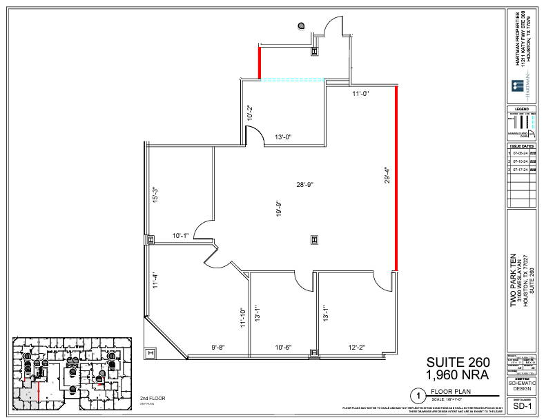 16300 Katy Fwy, Houston, TX for lease Floor Plan- Image 1 of 1