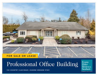 More details for 725 Country Club Rd, Eugene, OR - Office for Lease