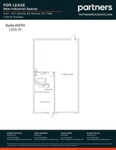 4125 Hollister Rd, Houston, TX for lease Site Plan- Image 1 of 1