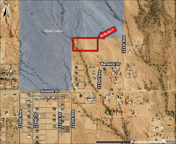 Barwick Dr, Wittmann, AZ for sale - Aerial - Image 1 of 5