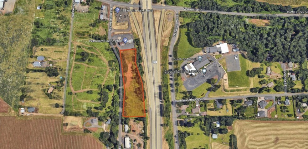 Squirrel Hill Rd SE, Salem, OR for sale - Aerial - Image 1 of 1